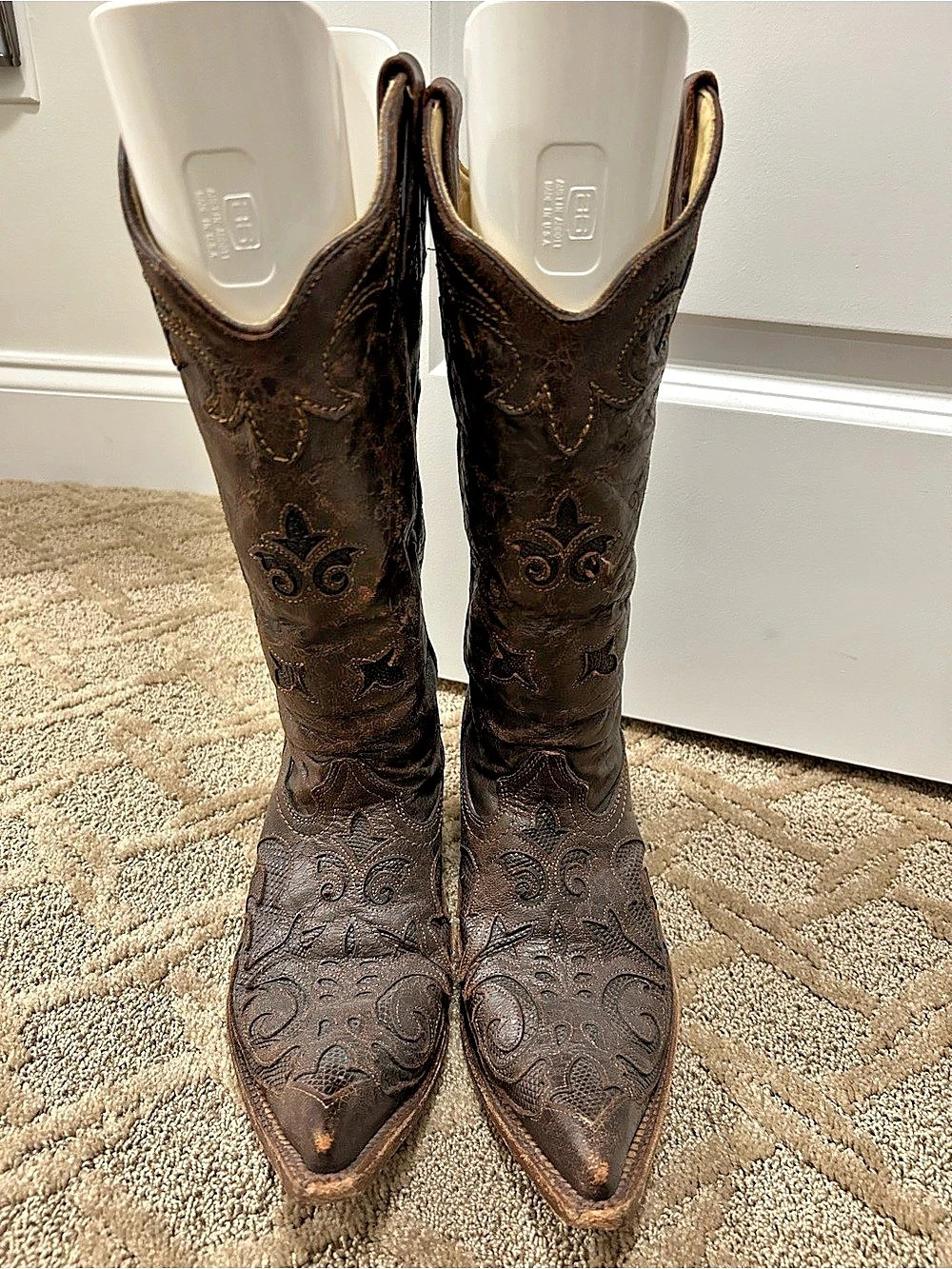 Corral Vintage Embroidered Western Boots US 9 M